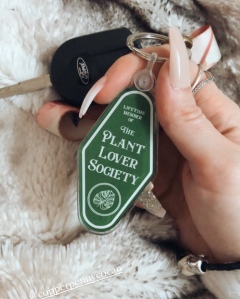 Plant Lover Society Keychain | Etsy Canada